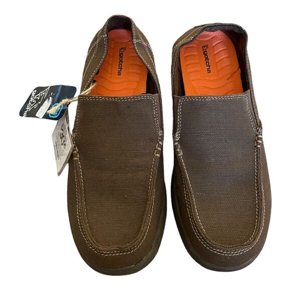 Gotcha Nolan flex bottom slip on shoe mens size 8 new - Picture 1 of 9